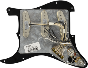 Genuine FENDER Pre-Wired CUSTOM SHOP '69 Loaded Strat 11-Hole BLACK Pickguard