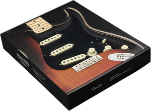 Genuine FENDER Pre-Wired CUSTOM SHOP '69 Loaded Strat 11-Hole BLACK Pickguard