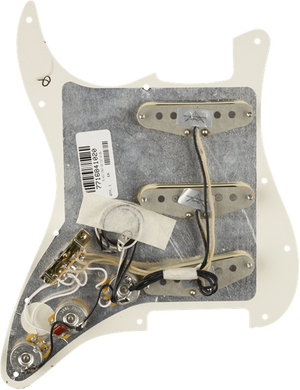 Genuine FENDER Pre-Wired CUSTOM SHOP '69 Loaded PARCHMENT Strat Pickguard