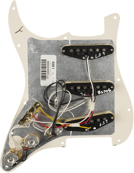 Genuine FENDER Pre-Wired TEX-MEX Loaded Strat 11-Hole TORTOISE SHELL Pickguard