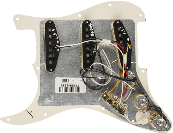 Genuine FENDER Pre-Wired TEX-MEX Loaded Strat 11-Hole TORTOISE SHELL Pickguard