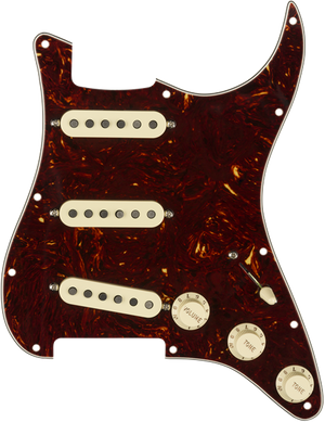 Genuine FENDER Pre-Wired TEX-MEX Loaded Strat 11-Hole TORTOISE SHELL Pickguard