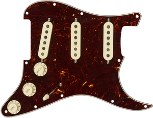 Genuine FENDER Pre-Wired TEX-MEX Loaded Strat 11-Hole TORTOISE SHELL Pickguard