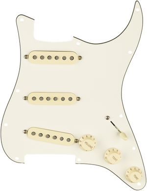 Genuine FENDER Pre-Wired TEX-MEX Loaded Strat 11-Hole Parchment Pickguard