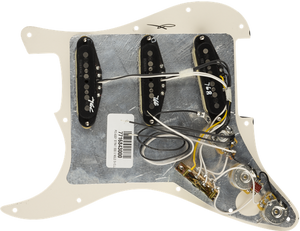 Genuine FENDER Pre-Wired VINTAGE NOISELESS Loaded Strat 11-Hole Shell Pickguard