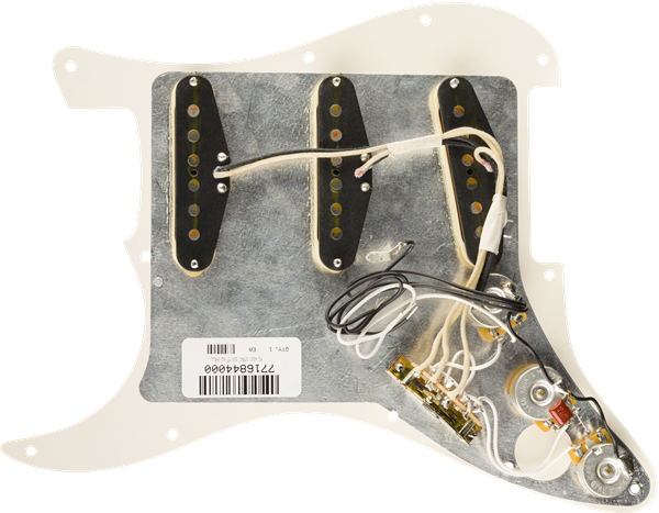 Genuine FENDER Pre-Wired Original '57/'62 Loaded Strat 11-Hole Shell Pickguard