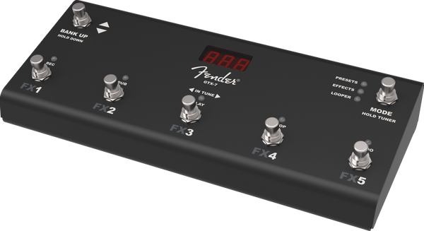 Genuine Fender GTX-7 Footswitch Controller for Mustang GTX Amp/Amplifier