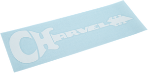 Charvel Guitars Die-Cut Sticker, White, 099-4887-001