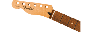 Fender Telecaster/Tele LEFT-HANDED Neck, 22 Med Jumbo/Pau Ferro/9.5"/Modern C
