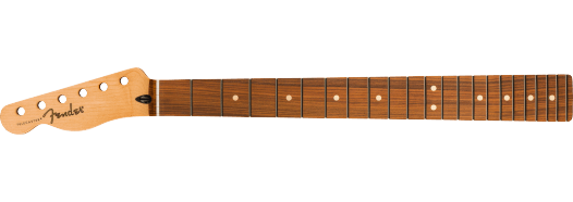 Fender Telecaster/Tele LEFT-HANDED Neck, 22 Med Jumbo/Pau Ferro/9.5"/Modern C