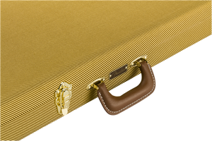 Fender Classic Series Wood Case Strat/Tele, Yellow Tweed Guitar Case