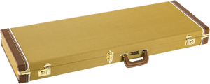 Fender Classic Series Wood Case Strat/Tele, Yellow Tweed Guitar Case