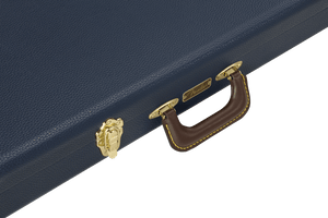 Fender Classic Series Hardshell Case Strat/Tele, Navy Blue Guitar Case