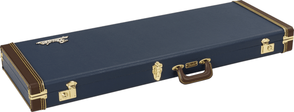 Fender Classic Series Hardshell Case Strat/Tele, Navy Blue Guitar Case