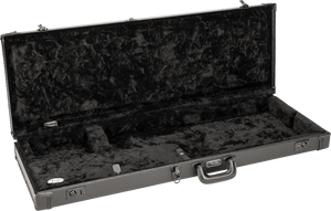 Fender Classic Series Hardshell Case Strat/Tele, Blackout Guitar Case