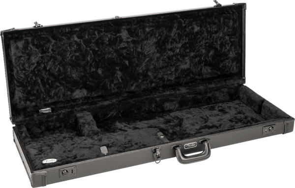 Fender Classic Series Hardshell Case Strat/Tele, Blackout Guitar Case