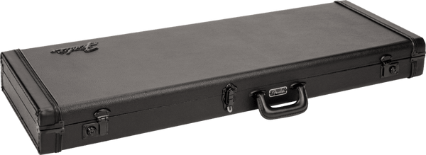 Fender Classic Series Hardshell Case Strat/Tele, Blackout Guitar Case