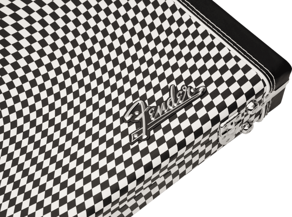 Fender Classic Series Case, Strat/Tele, Wavy Checkerboard Guitar Case