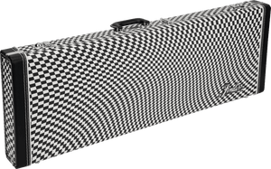 Fender Classic Series Case, Strat/Tele, Wavy Checkerboard Guitar Case