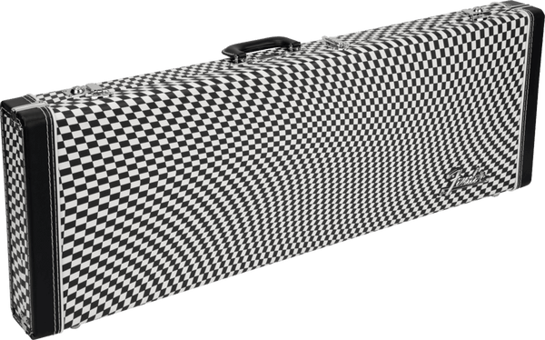 Fender Classic Series Case, Strat/Tele, Wavy Checkerboard Guitar Case