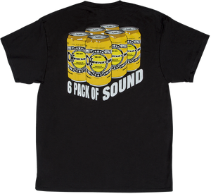 Charvel Guitars 6 Pack of Sound  Men's T-Shirt Gift, Black, S (SMALL)