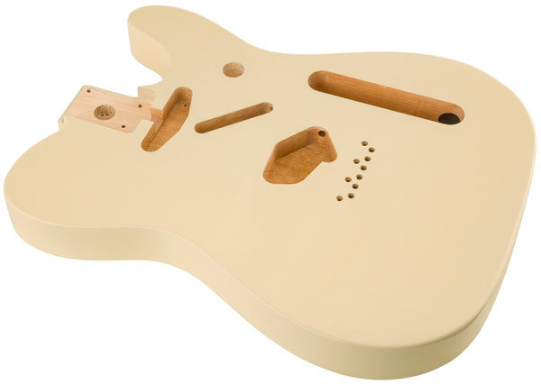 Fender Mexico Tele/Telecaster OLYMPIC WHITE SS Alder Body Vintage Bridge Mount