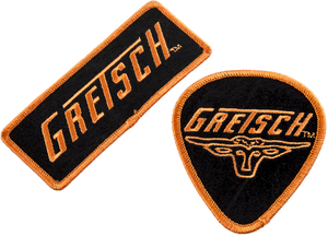 Gretsch Guitars Velvet Patches (Set of 2), 099-9179-002
