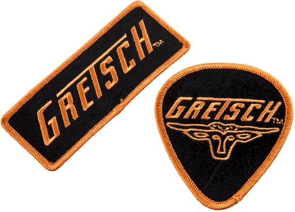Gretsch Guitars Velvet Patches (Set of 2), 099-9179-002
