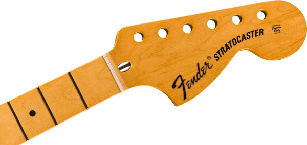 Fender Maple VINTERA II 70’s Stratocaster Neck, 21 Vintage Tall Frets, U Shape