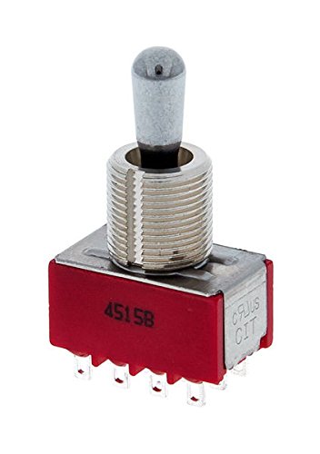 DiMarzio 3 Way 4-Pole Double Throw Pickup Selector Switch On-On-On 4PDT - EP1111