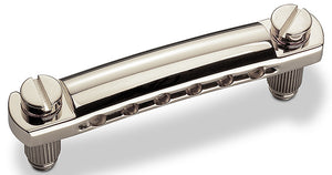 Schaller Germany Stop Tailpiece for STM/GTM Guitar Bridges - NICKEL, 12050100