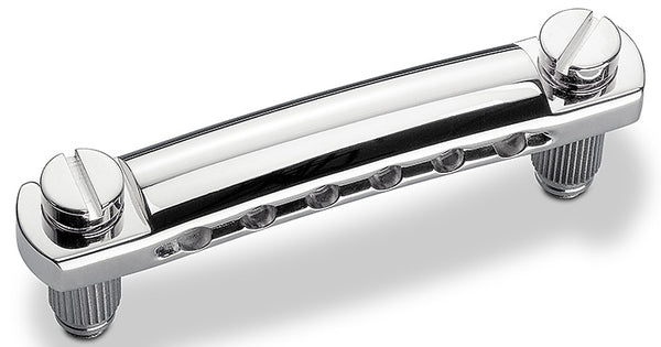 Schaller Germany Stop Tailpiece for STM/GTM Guitar Bridges - CHROME, 12050200
