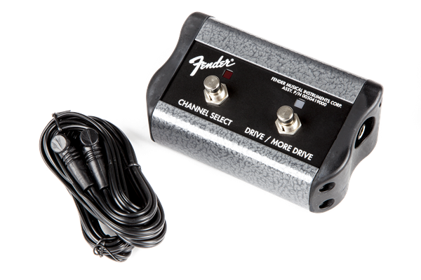 Fender 2-Button Channel/Gain/More Gain Amplifier Amp Footswitch - 099-4062-000
