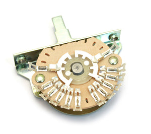 Genuine Fender 5-Position 12-Lug Oak-Grigsby Disc-Style Pickup Selector Switch
