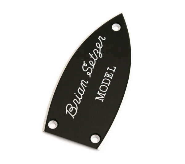 Genuine Gretsch Truss Rod Cover, Brian Setzer Hot Rod, Black, 006-0903-000