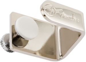 Genuine Fender FatFinger Sustain Enhancer Stainless Steel Guitar Headstock Clamp