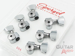 Sperzel 3x3 Trimlok 3 Per Side Locking Guitar Tuners 3+3 Keys - CHROME PLATED