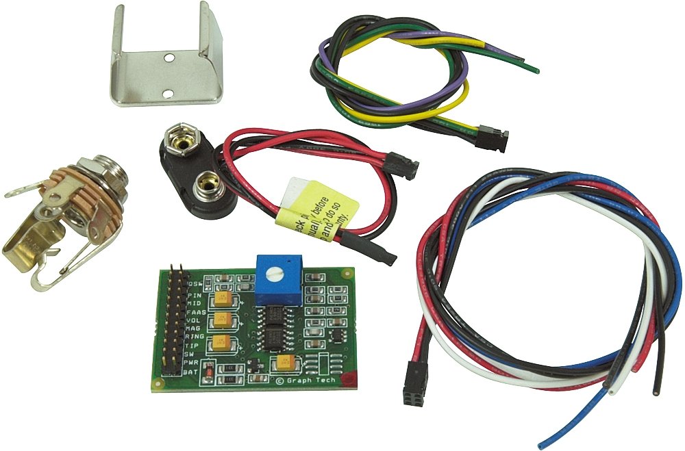 Graph Tech Ghost Acousti-Phonic (Basic) Preamp Kit for Guitar, PE-0240-00