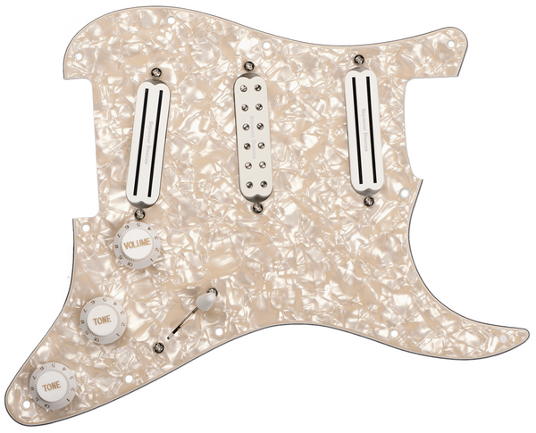 SEYMOUR DUNCAN Dave Murray Signature Loaded PEARLOID Pickguard for Strat