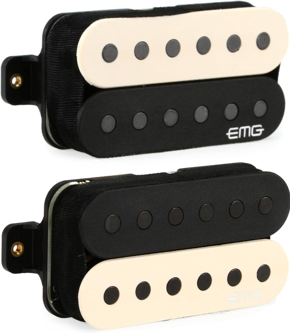 EMG Jim Root JR Daemonum Open-Coil Humbucker Pickup Set, ZEBRA (7194.00)
