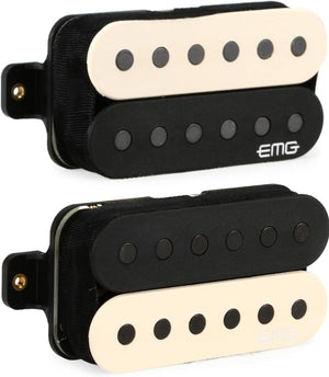 EMG Jim Root JR Daemonum Open-Coil Humbucker Pickup Set, ZEBRA (7194.00)