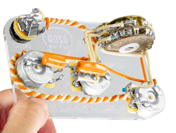 920D Custom S5W-HSS 5-Way Super Switch Wiring Harness for H/S/S S-Style Guitars