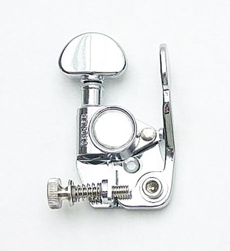 Hipshot GT1 Grover Style Guitar Xtender Key Extender D-Tuner X-Tender - CHROME