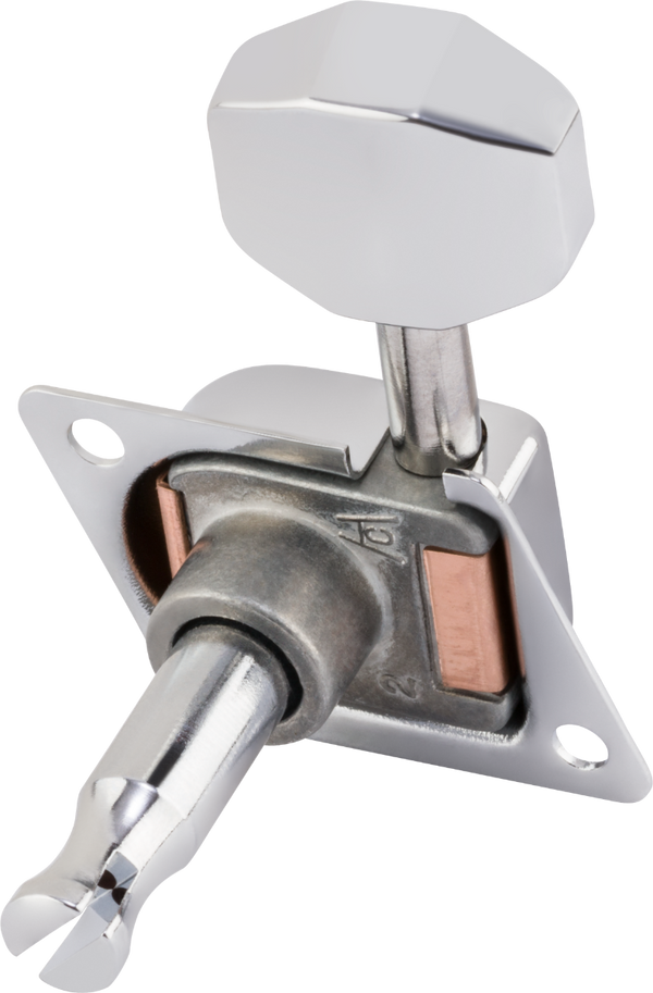 Genuine Fender CHROME '70s F Tuners Strat/Tele Stratocaster/Telecaster Machines