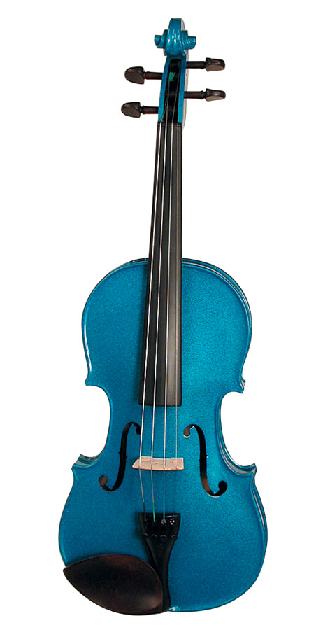 Stentor Harlequin Series 3/4 Size Violin Outfit with Case - Atlanta Blue