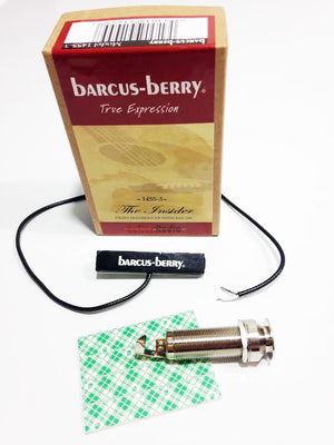 Barcus-Berry 1455-3 Insider Piezo Acoustic Guitar Pickup w/ Fas-Jac Output Jack