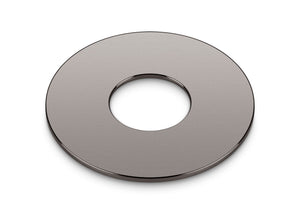 Schaller Germany Toggle Switch Plate Washer for Les Paul/SG Guitar, RUTHENIUM