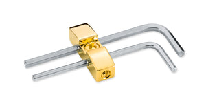Schaller Germany Guitar Allen/Hex Key Wrench Holder with Wrenches, GOLD