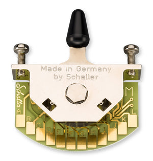 Schaller Germany 5-Way Megaswitch MODEL M for Advanced Pickup Switching