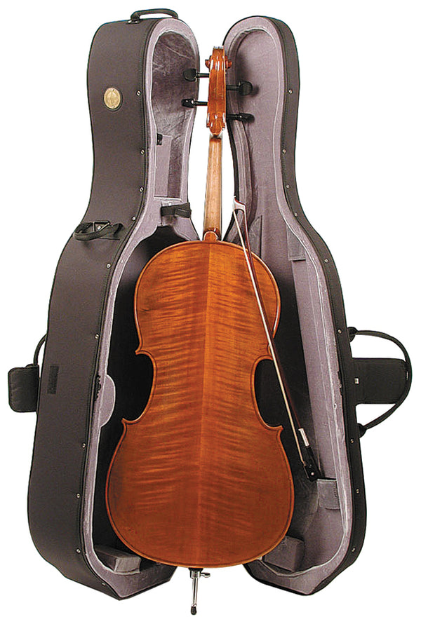 Stentor 1586 4/4 Full Size Conservatoire Cello Outfit with Case and Bow